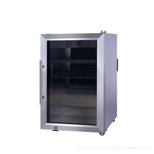 66L Glass Door Compact Refrigerators Cooler for Soda